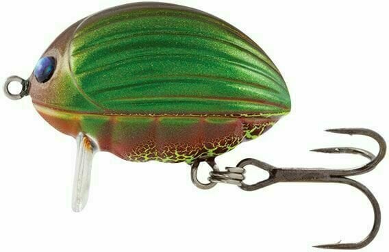 Fishing Wobbler Salmo Lil' Bug Floating Green Bug 3 cm 4 g
