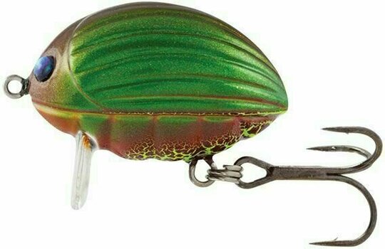 Wobbler til fiskeri Salmo Lil' Bug Floating Green Bug 2 cm 2,8 g Wobbler til fiskeri - 1