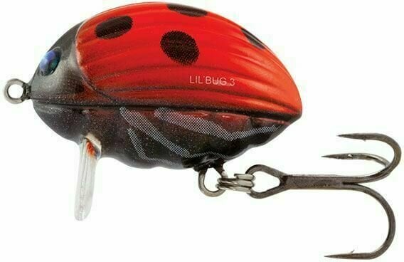 Wobbler til fiskeri Salmo Lil' Bug Floating Ladybird 3 cm 4 g