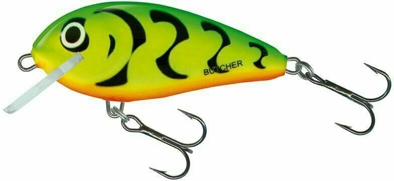 Fishing Wobbler Salmo Butcher Floating Green Tiger 5 cm 5 g