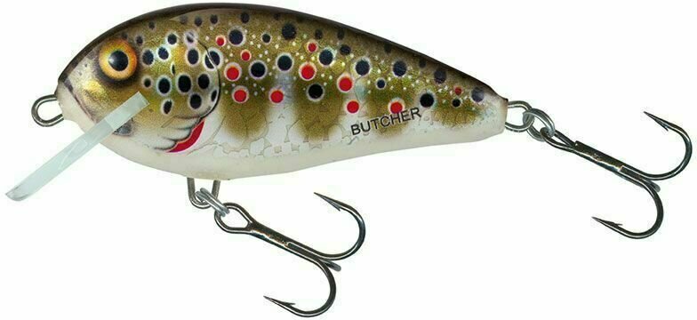 Isca nadadeira Salmo Butcher Sinking Holographic Brown Trout 5 cm 7 g