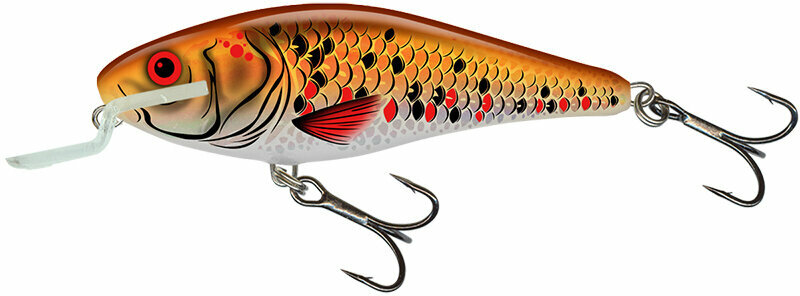 Wobbler til fiskeri Salmo Executor Shallow Runner Holographic Golden Back 7 cm 8 g