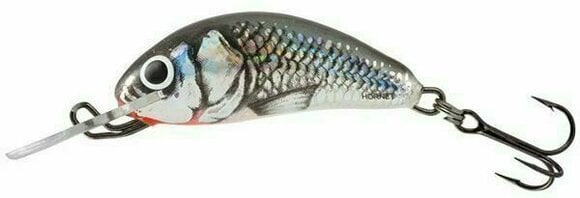 Wobbler til fiskeri Salmo Hornet Sinking Holographic Grey Shiner 2,5 cm 1,5 g - 1