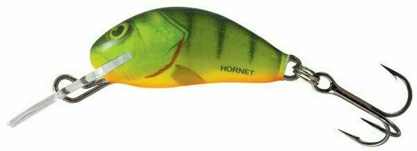 Wobbler de pesca Salmo Hornet Floating Hot Perch 3,5 cm 2,2 g Wobbler de pesca