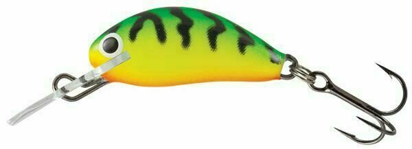 Wobbler til fiskeri Salmo Hornet Floating Green Tiger 3,5 cm 2,2 g
