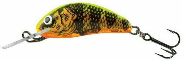 Fiskewobbler Salmo Hornet Floating Gold Fluo Perch 3,5 cm 2,2 g Fiskewobbler