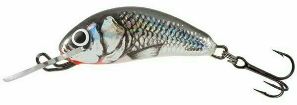 Wobbler til fiskeri Salmo Hornet Floating Holographic Grey Shiner 3,5 cm 2,2 g Wobbler til fiskeri