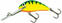 Fishing Wobbler Salmo Hornet Floating Green Tiger 4 cm 3 g