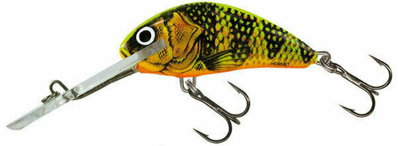 Isca nadadeira Salmo Hornet Floating Gold Fluo Perch 4 cm 3 g - 1