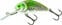 Wobbler til fiskeri Salmo Hornet Floating Olive Hot Spot 3,5 cm 2,2 g