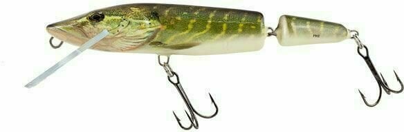 Isca nadadeira Salmo Pike Jointed Floating Real Pike 11 cm 13 g
