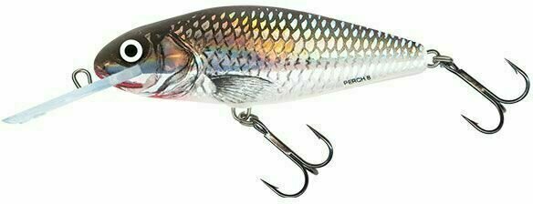 Vobler Salmo Perch Deep Runner Holographic Grey Shiner 8 cm 14 g Vobler