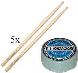 Schlagzeugstöcke Vater Sex Wax VH5AW SET Schlagzeugstöcke