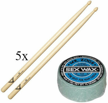 Drumsticks Vater Sex Wax VH5BW SET Drumsticks - 1