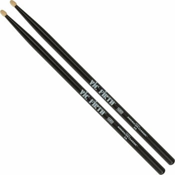 Drumsticks Vic Firth 5AB American Classic Black 5A Drumsticks - 1