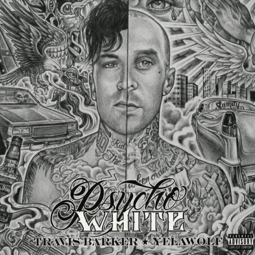 Hanglemez Travis Barker - Psycho White (LP)