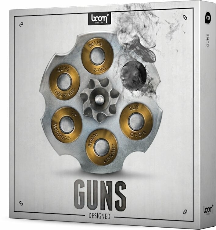 Sample and Sound Library BOOM Library Guns Designed (Digital product)