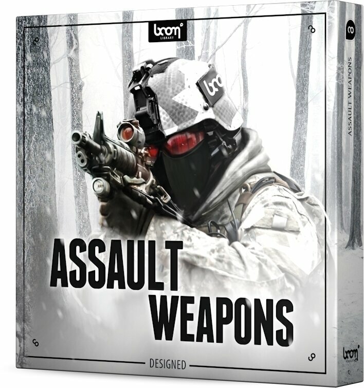 Sampler hangkönyvtár BOOM Library Assault Weapons Designed (Digitális termék)