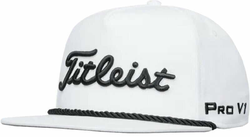 Καπέλο Titleist Tour Rope Flat Bill White/Black