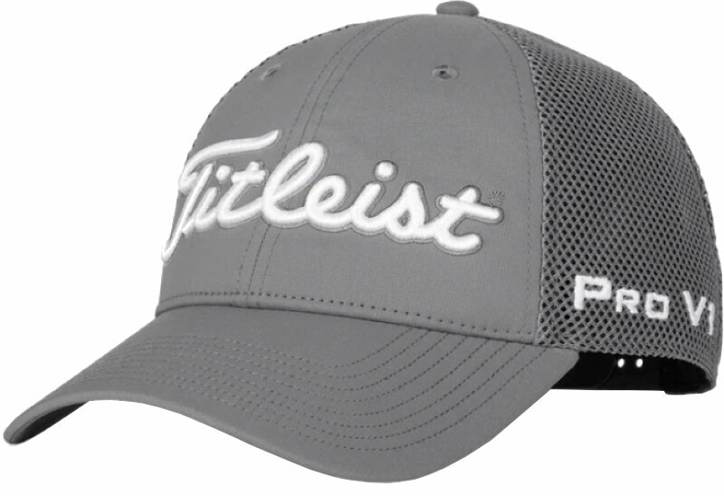 Șapcă golf Titleist Tour Performance Mesh Charcoal/White UNI Șapcă golf