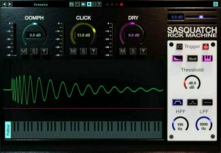 Tonstudio-Software Plug-In Effekt Boz Digital Labs Sasquatch Kick Machine 2 (Digitales Produkt)