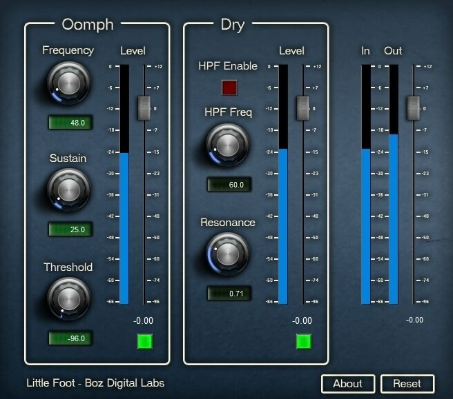 Tonstudio-Software Plug-In Effekt Boz Digital Labs Little Foot (Digitales Produkt)