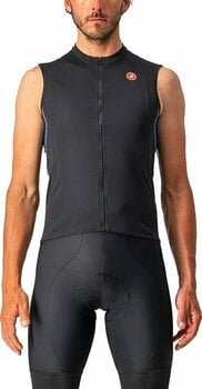 Maillot de cyclisme Castelli Entrata VI Maillot Light Black/Light Steel Blue L - 1