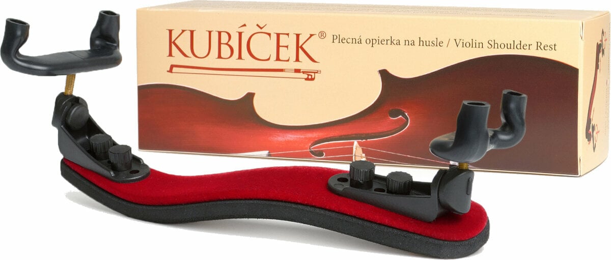 Violin shoulder rest
 Kubíček KUBH Burgundy 1/2 - 3/4