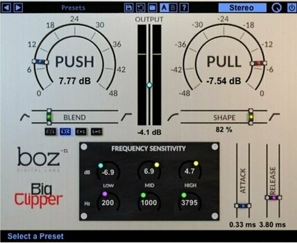 Plugins d'effets Boz Digital Labs Big Clipper (Produit numérique) - 1
