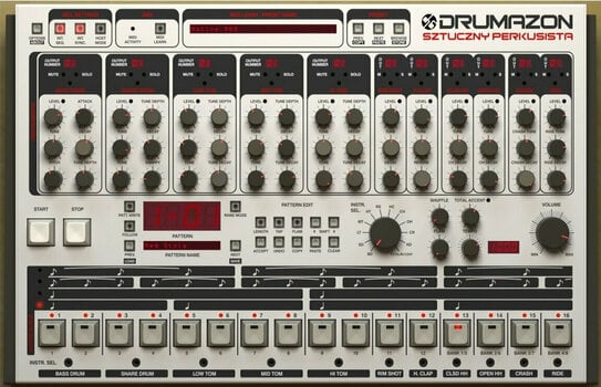 Logiciel de studio Instruments virtuels D16 Group Drumazon (Produit numérique) - 1