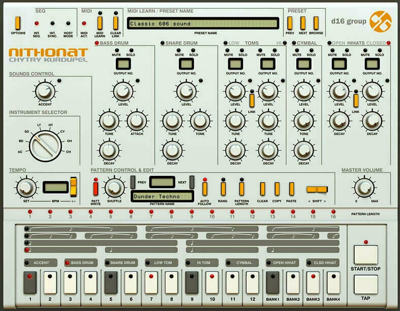 VST Instrument Studio -ohjelmisto D16 Group Nithonat (Digitaalinen tuote)