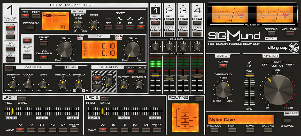 Plug-In software da studio D16 Group Sigmund (Prodotto digitale)