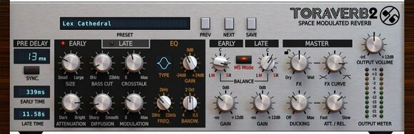 Effect Plug-In D16 Group Toraverb 2 (Digital product) - 1