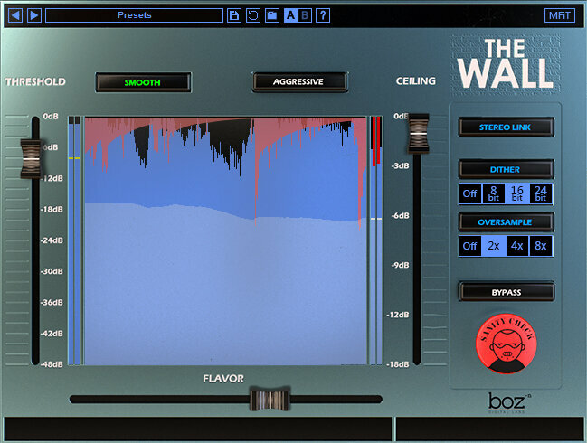 Studio software plug-in effect Boz Digital Labs The Wall (Digitaal product)
