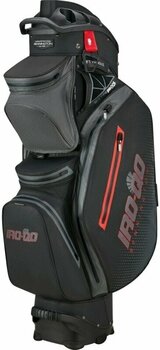 Golf torba Cart Bag Bennington IRO QO 14 Waterproof Black/Canon Grey/Red Golf torba Cart Bag - 1