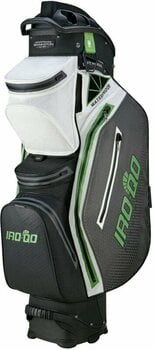 Golfbag Bennington IRO QO 14 Waterproof Black/White/Canon Grey/Lime Golfbag - 1