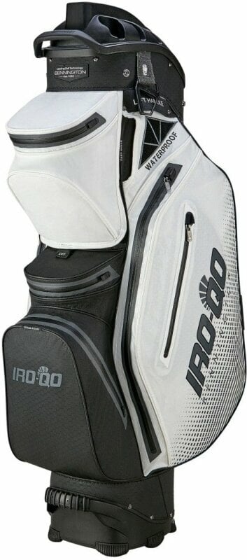 Golfbag Bennington IRO QO 14 Waterproof White/Black Golfbag