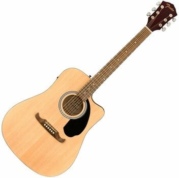 guitarra eletroacústica Fender FA-125CE Natural - 1