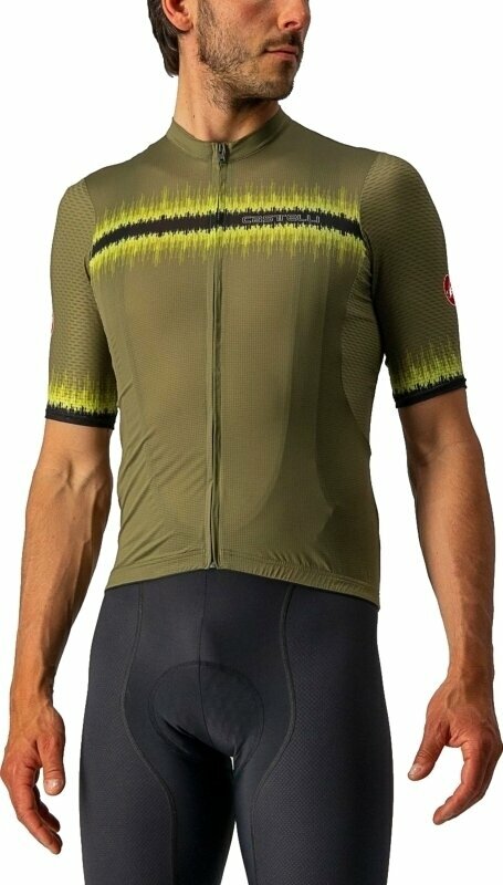 Cycling jersey Castelli Grimpeur Jersey Moss Green M
