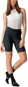Pantaloncini e pantaloni da ciclismo Castelli Prima W Black/Dark Gray M Pantaloncini e pantaloni da ciclismo - 1