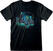 Tričko Harry Potter Wireframe Hogwarts Black 2XL Tričko