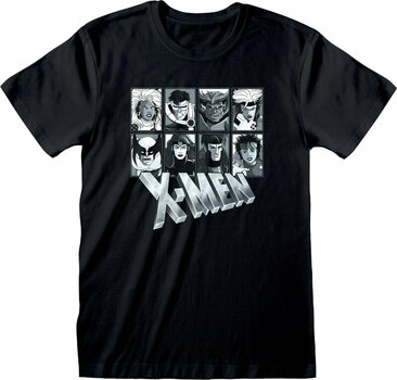T-Shirt X-Men Greyscale Black 2XL T-Shirt - 1