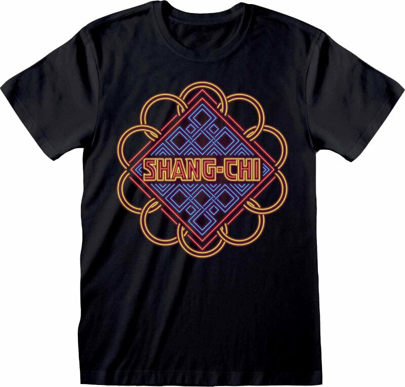 Shirt Shang Chi Shirt Neon Logo Black S
