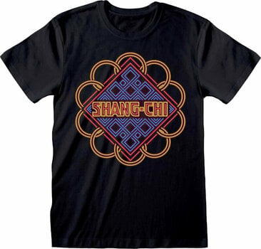 Shirt Shang Chi Shirt Neon Logo Unisex Black XL - 1