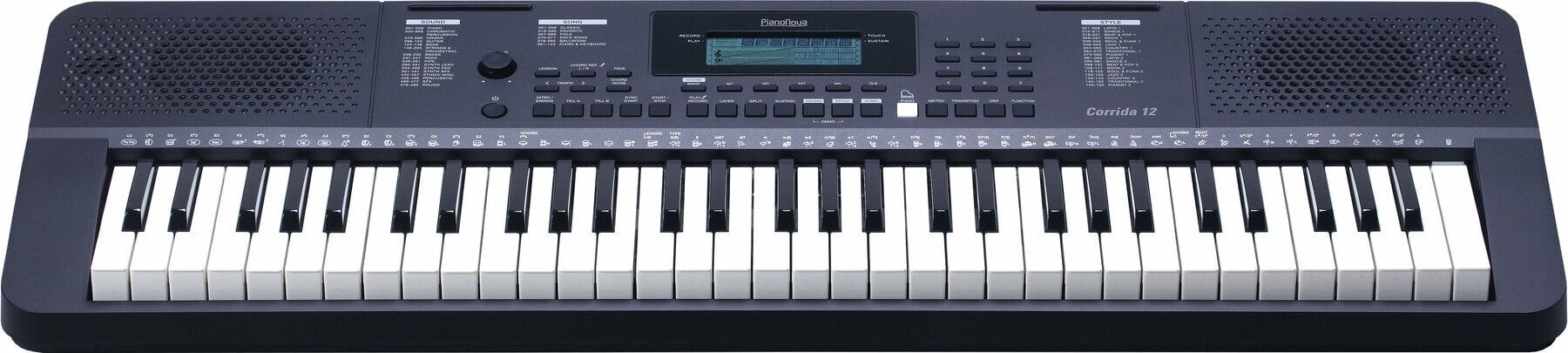 Keyboard mit Touch Response Pianonova Corrida 12