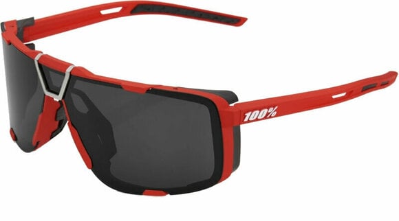 Cycling Glasses 100% Eastcraft Soft Tact Red/Black Mirror Cycling Glasses - 1