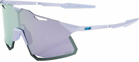 Cycling Glasses 100% Hypercraft Polished Lavender/HiPER Lavender Mirror Cycling Glasses - 1