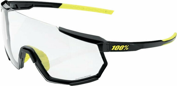 Óculos de ciclismo 100% Racetrap 3.0 Gloss Black/Photochromic Óculos de ciclismo - 1