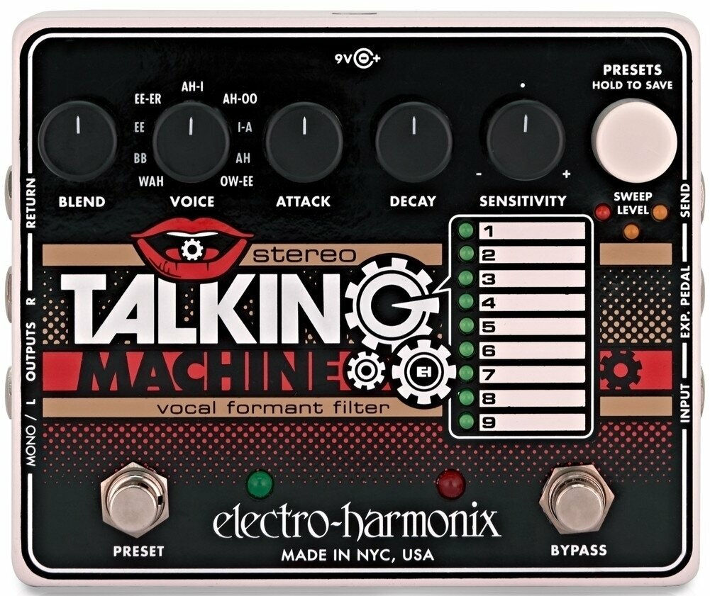 Guitar Effect Electro Harmonix Stereo Talking Machine Guitar Effect