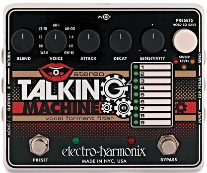 Guitar Effect Electro Harmonix Stereo Talking Machine Guitar Effect - 1